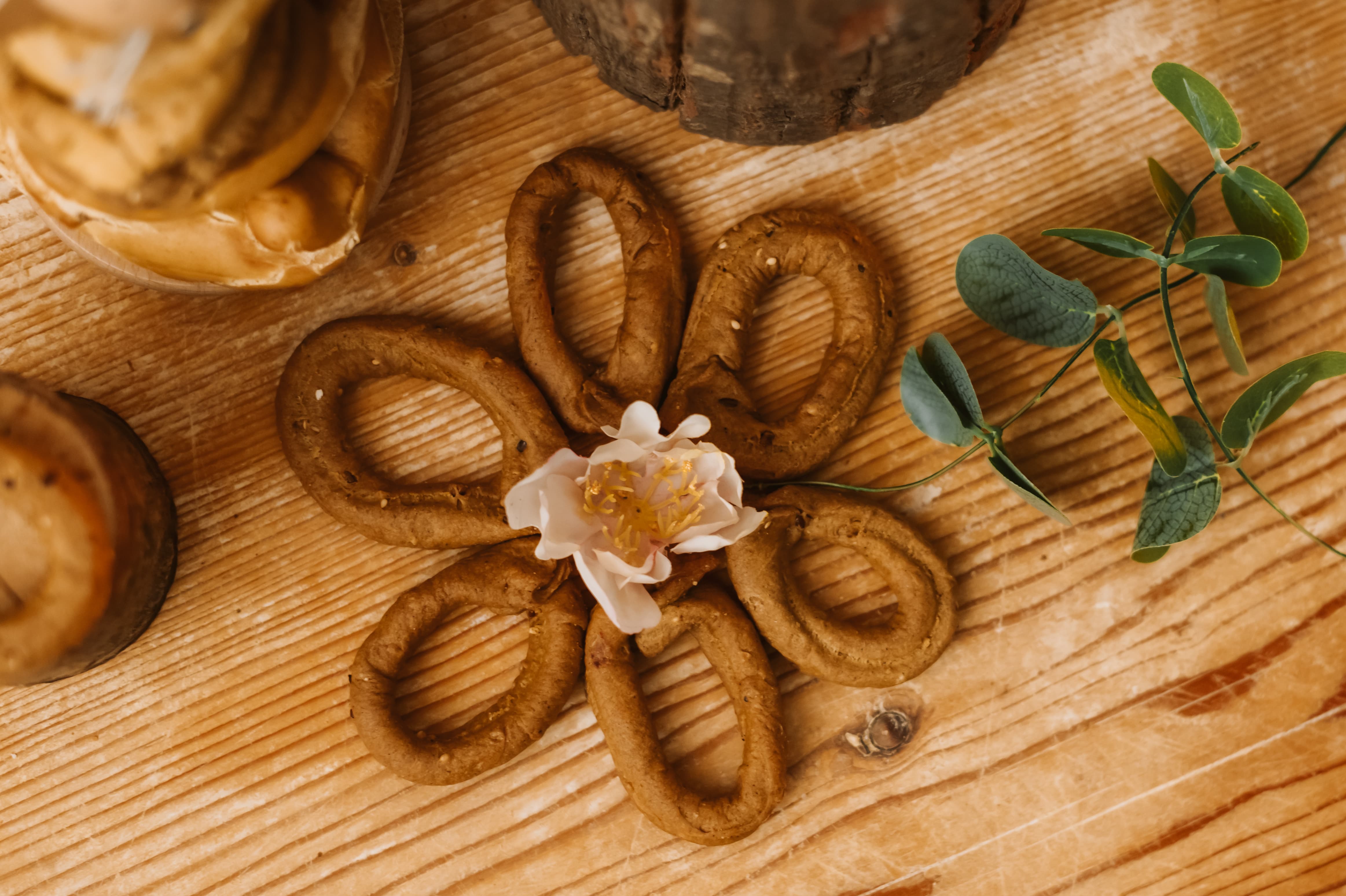 Biscotti in cottura nel forno